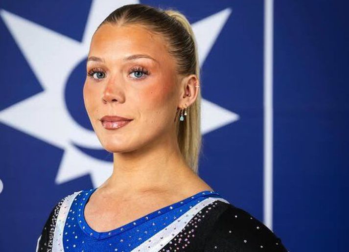 Helena Clausen Heiðmundsdóttir fór úr axlarlið stuttu fyrir Norðurlandamótið en náði samt mótinu þar sem Stjarnan vann silfur.