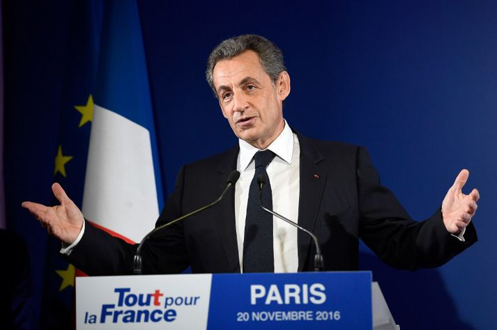 Nicolas Sarkozy var forseti Frakklands á árunum 2007 til 2012.