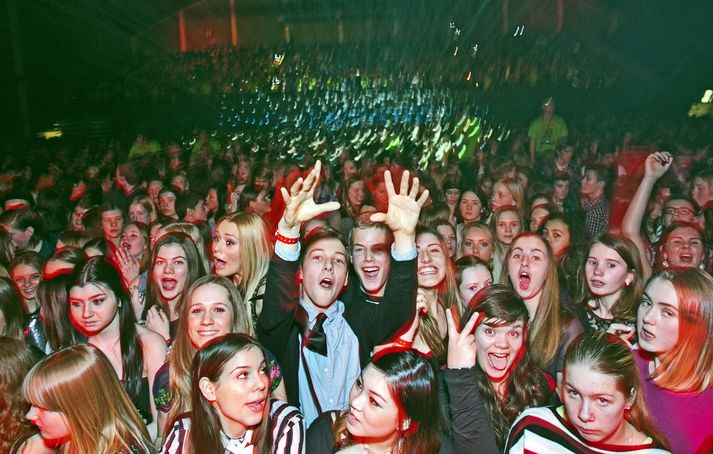 Myndin er tekin á Samfestingnum árið 2012