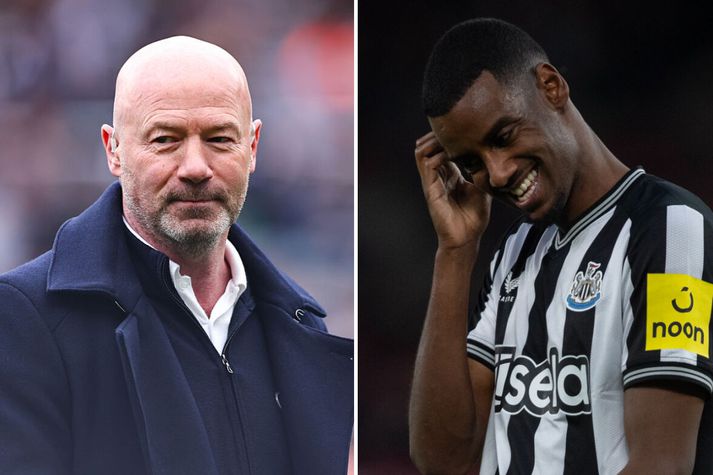 Alan Shearer hreifst ekki af yfirlýsingu Isaks í gær.