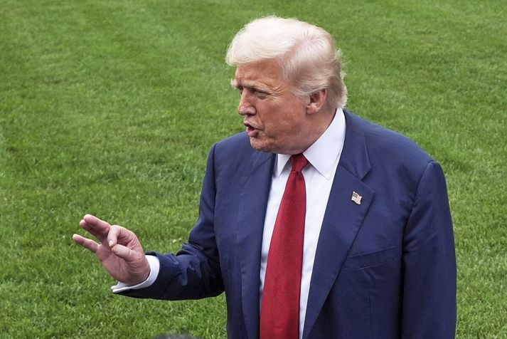 Donald Trump, forseti Bandaríkjanna.