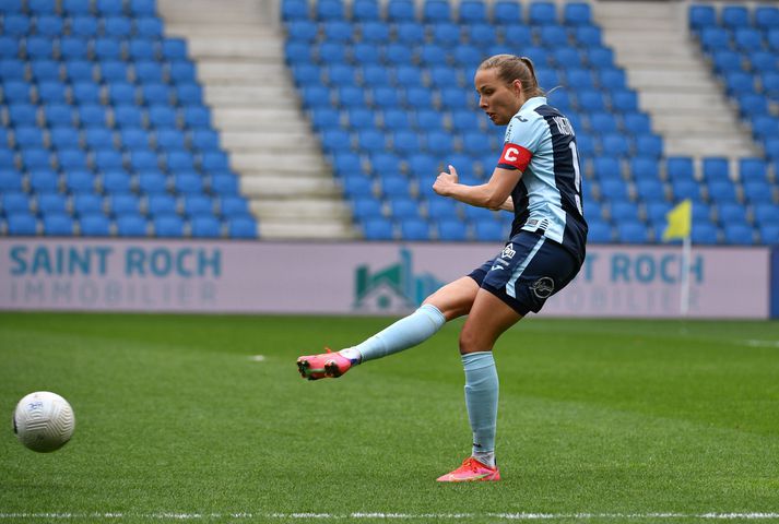 Anna Björk Kristjánsdóttir, fyrirliði Le Havre.