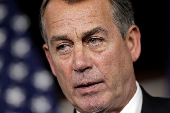 John Boehner, forseti fulltrúadeiladar Bandaríkjaþings og leiðtogi repúblikana í deildinni.