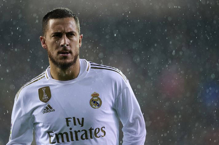 Hazard gekk í raðir Real Madrid í sumar.