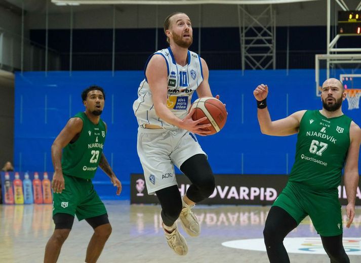 Hákon Örn var frábær fyrir ÍR-inga í kvöld.