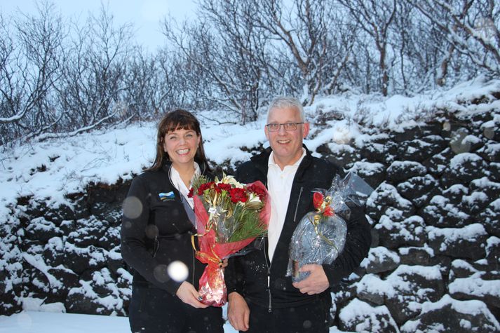 Hrefna Sigmarsdóttir og Bergþór Kristleifsson.