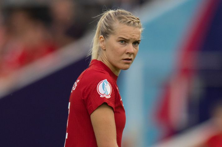 Ada Hegerberg vildi ekki láta hafa neitt eftir sér um Erling Braut Haaland.