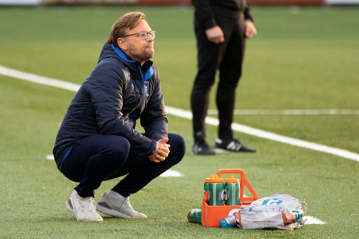 Rúnar Páll Sigmundsson að stýra Stjörnuliðinu.