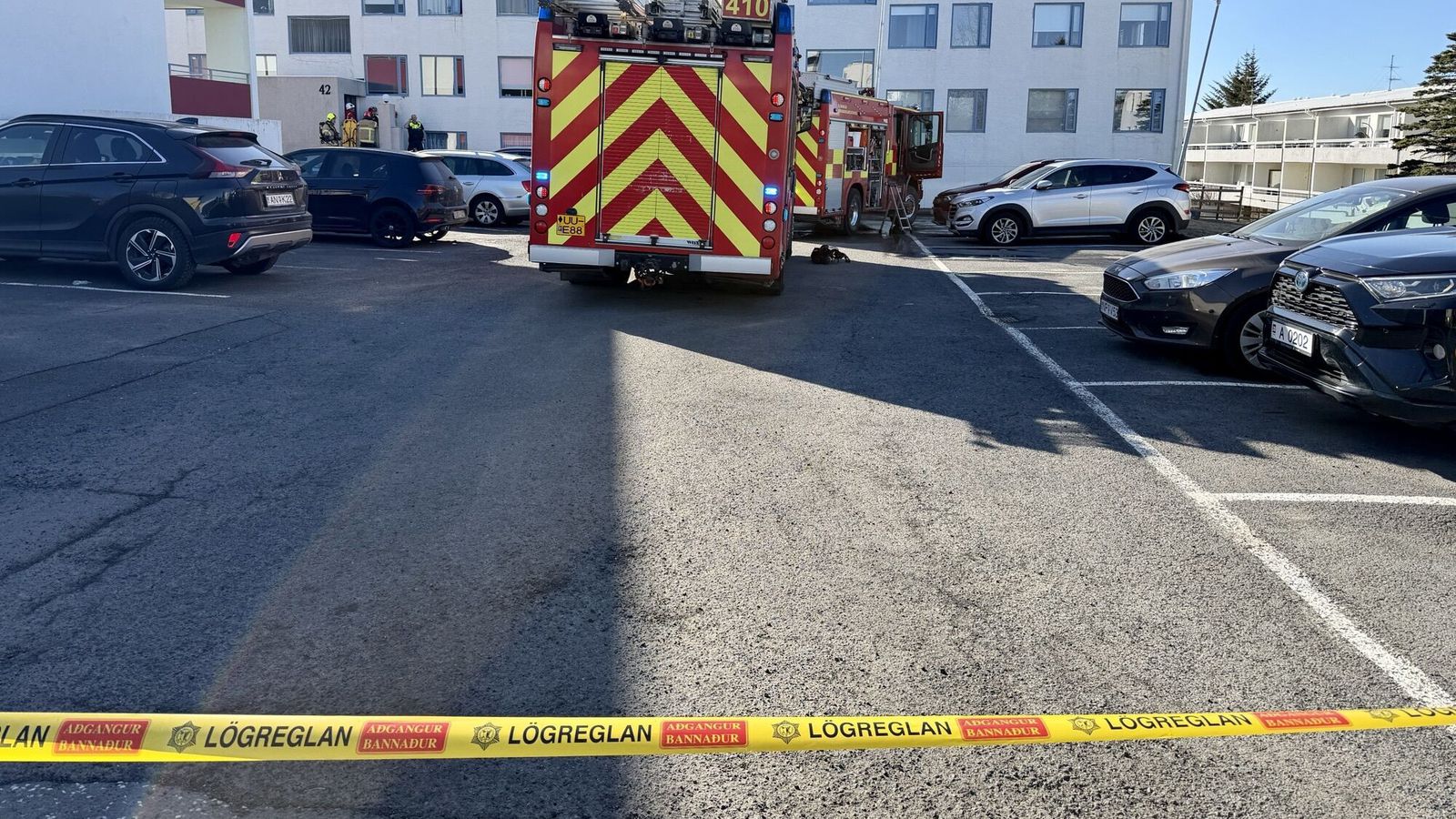 Eldur olli miklum skemmdum í kjallara