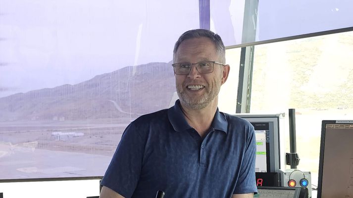 Þórður Eggert Viðarsson, flugumferðarstjóri Isavia á Grænlandi.