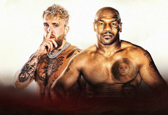 Mike Tyson og Jaka Paul munu mætast bara ekki í júlí. Netflix keypti réttinn af bardaganum.