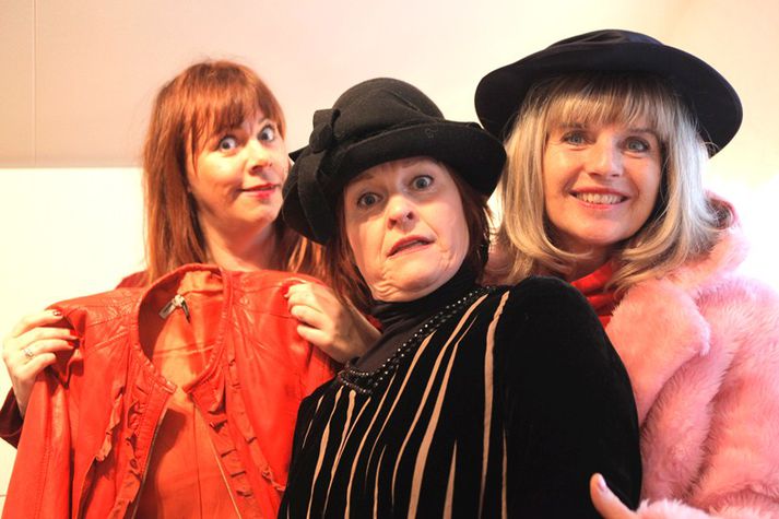 Helga Braga, Diddú og Edda Björgvins.