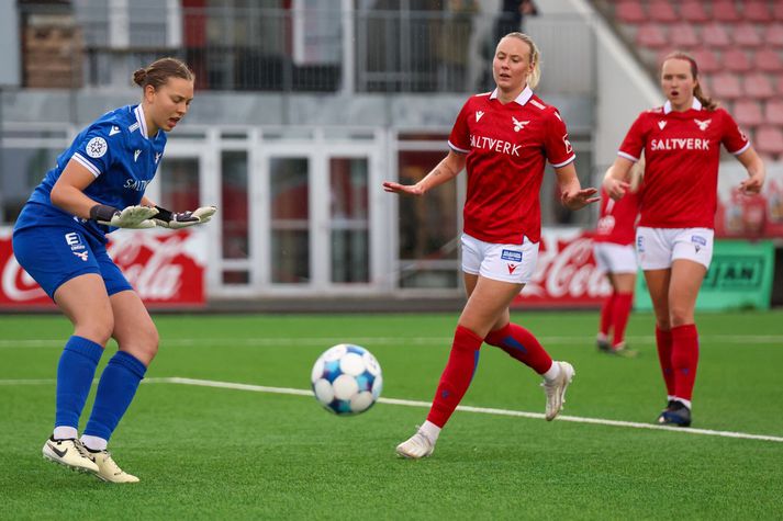 Valur sótti þrjú stig á Akureyri.