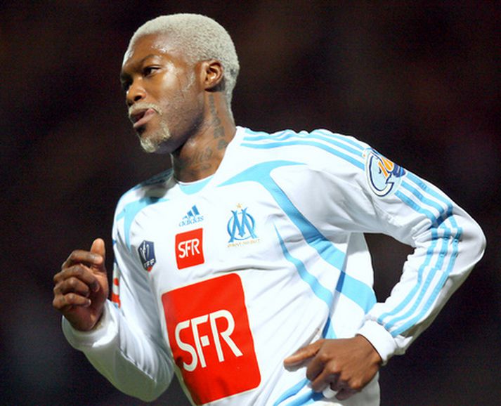 Djibril Cisse í leik með Marseille á síðustu leiktíð.