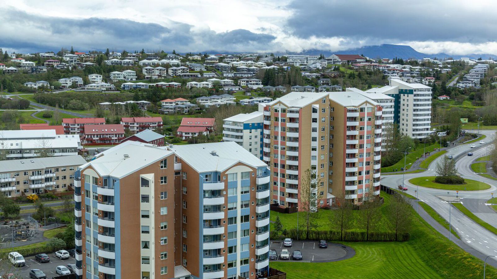 Ekið á gangandi veg­faranda