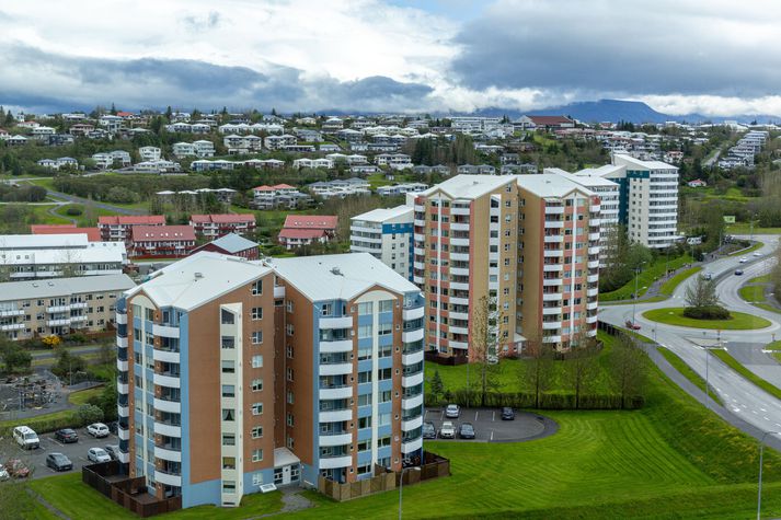 Slysið varð í Smárahverfi. Mynd úr safni.