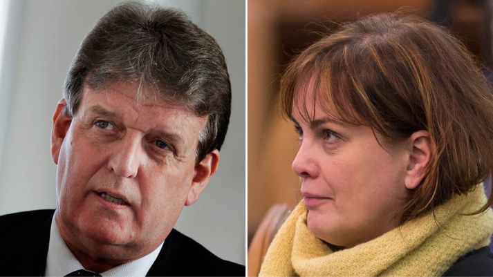 Guðbjartur Hannesson og Svandís Svavarsdóttir furðuðu sig á vinnubrögðum allsherjar- og menntamálanefndar í dag.