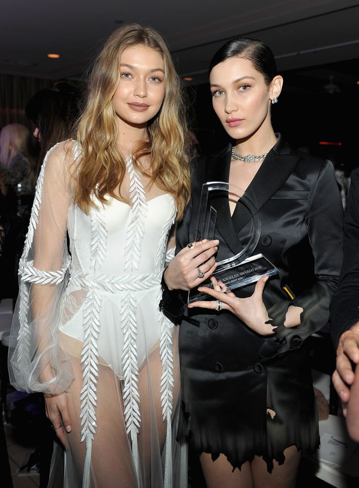 Systurnar Gigi og Bella Hadid