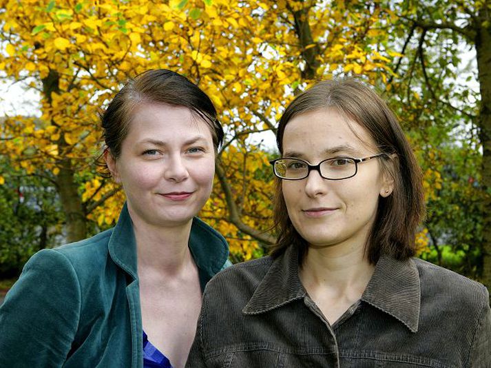 Anna Wojtynska og Marta Macuga Segja tíma kominn til að vekja athygli á framlagi Pólverja og veru þeirra hér á landi.
