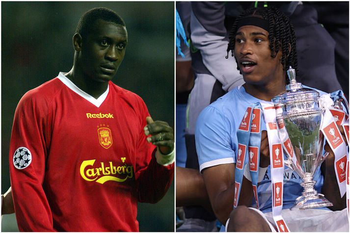Heskey eldri getur verið stoltur af stráknum. Reigan Heskey segir föður sinn hafa fagnað markinu gríðarlega.