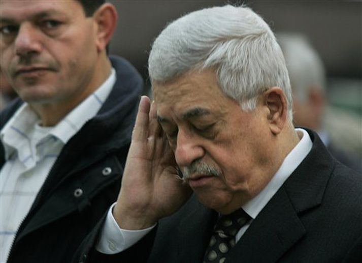 Mahmoud Abbas, forseti palestínsku heimastjórnarinnar.