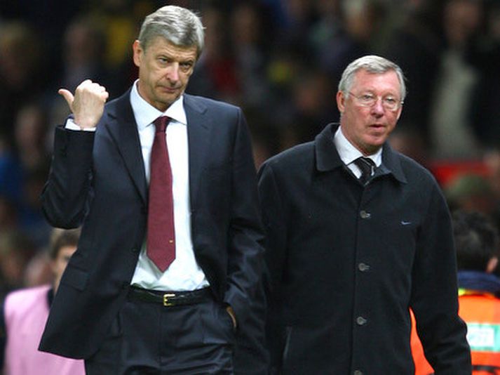 Alex Ferguson og Arsene Wenger.