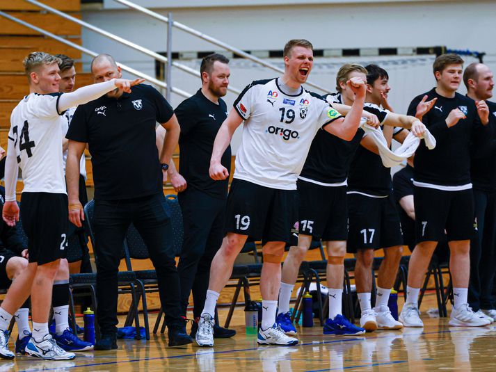 FH vann Selfoss í Olís-deildinni í handbolta í einum af síðustu leikjunum áður en nýtt íþróttabann skall á í mars.