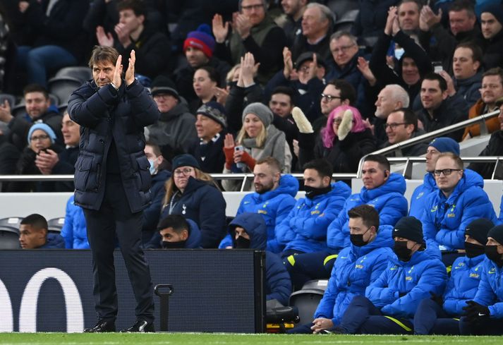 Antonio Conte er þjálfari Tottenham