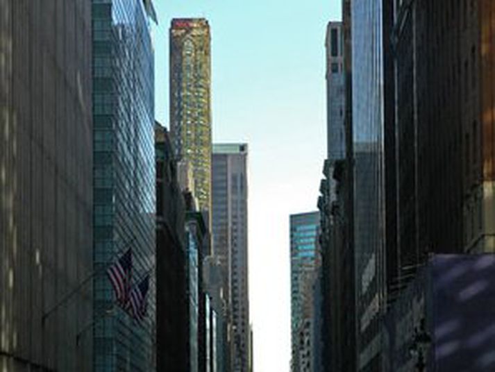 Háhýsi við Madison Avenue í New York.