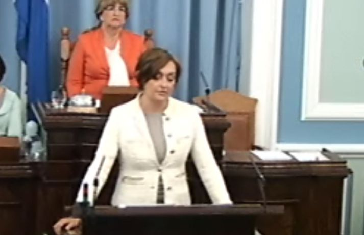 Ólöf Nordal sakar ríkisstjórnina um yfirgang.