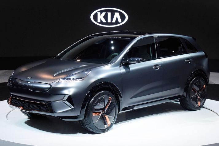 Kia Niro EV mun hafa mikla akstusdrægni.