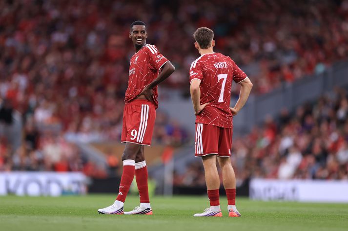Alexander Isak og Florian Wirtz voru keyptir til Liverpool fyrir síðasta tímabil. Ná þeir að sýna sitt rétta andlit í vetur?