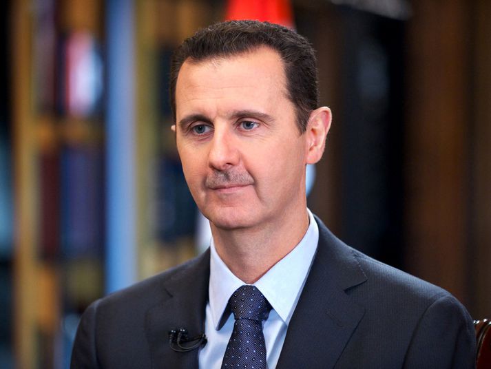 Assad Sýrlandsforseti.