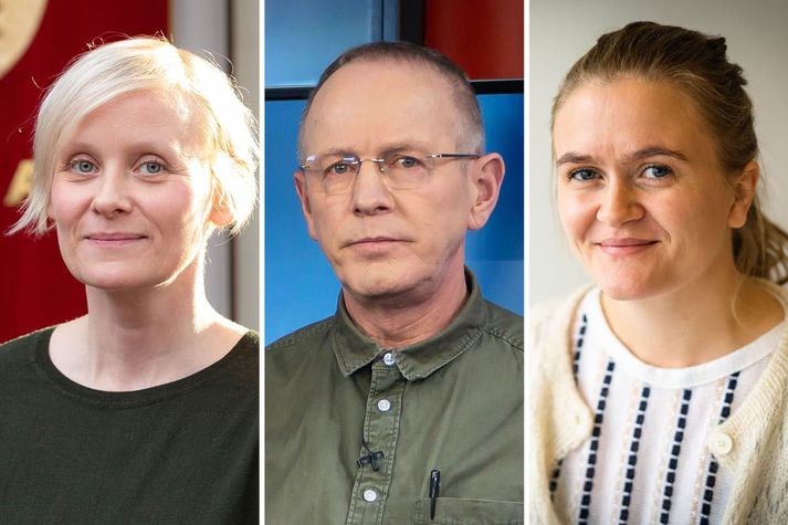 Sólveig Anna Jónsdóttir, Guðmundur Baldursson og Ólöf Helga Adolfsdóttir berjast um formannssætið.