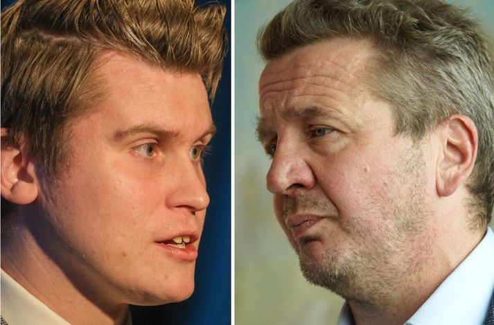 Jóhann Páll Jóhannsson tók við embætti umhverfis- orku, og loftslagsráðherra af Guðlaugi Þór Þórðarsyni í desember í fyrra. 