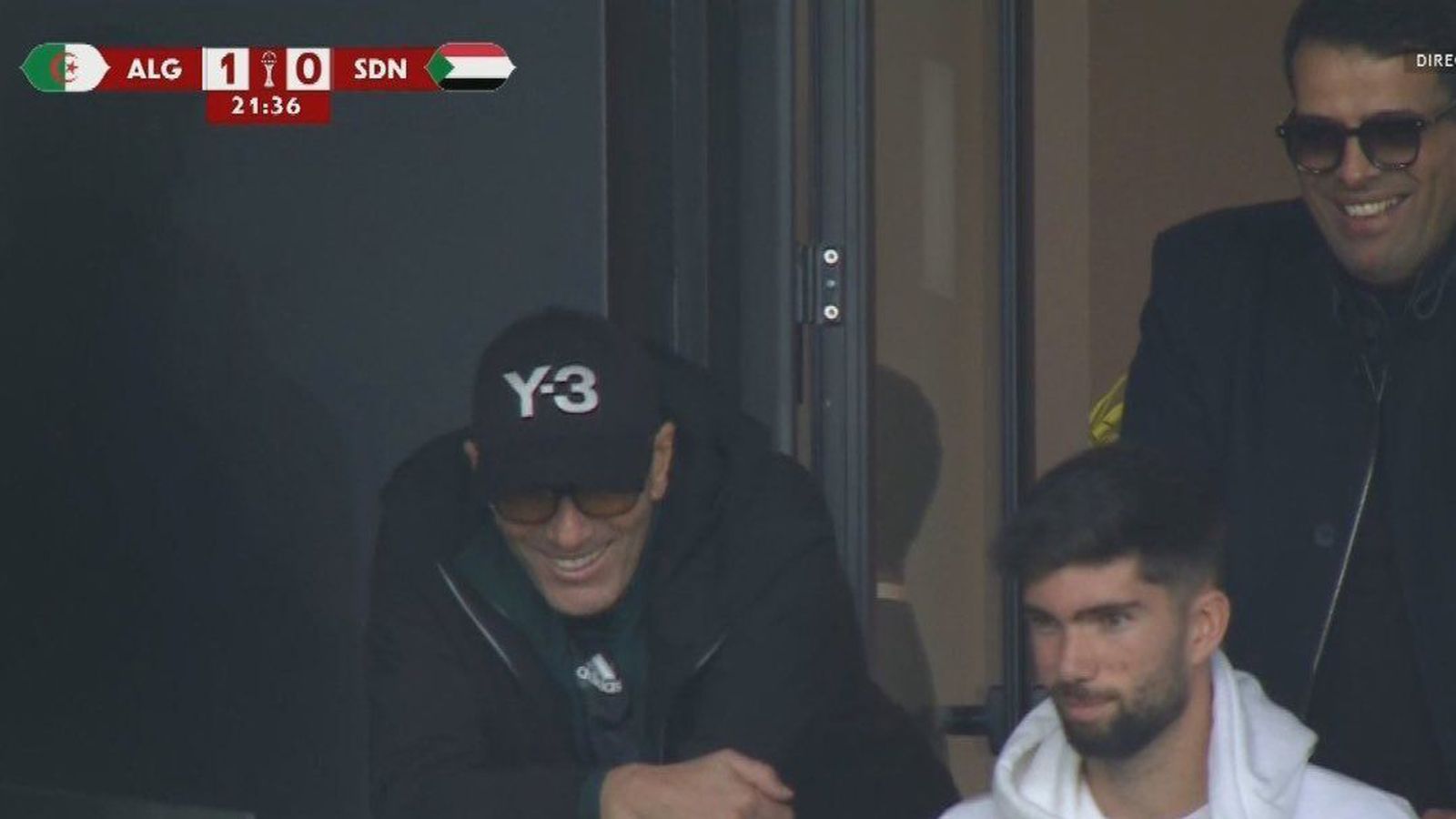 Zidane sá soninn spila á Afríkumótinu