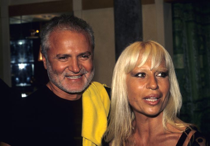 Gianni og Donatella Versace.