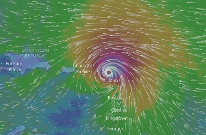 Talið er að Irma muni valda mikilli eyðileggingu.