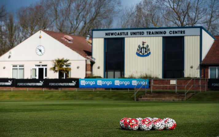 Frá æfingasvæði Newcastle. Myndin tengist innihaldi fréttarinnar ekki beint.