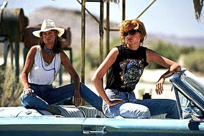 Kvikmyndin Thelma og Louise sló í gegn á sínum tíma.