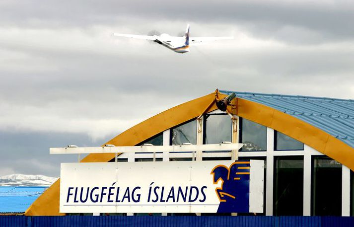 Flugfélag Íslands Stofnanir hins opinbera munu njóta allt að fjórðungsafsláttar af flugsætum innanlands samkvæmt samningi.Fréttablaðið/Pjetur