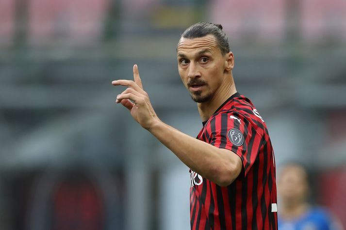 Zlatan Ibrahimovic er leikmaður AC Milan.