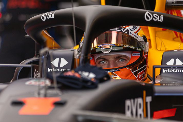 Verstappen var ósáttur í gær, það er óhætt að segja það.