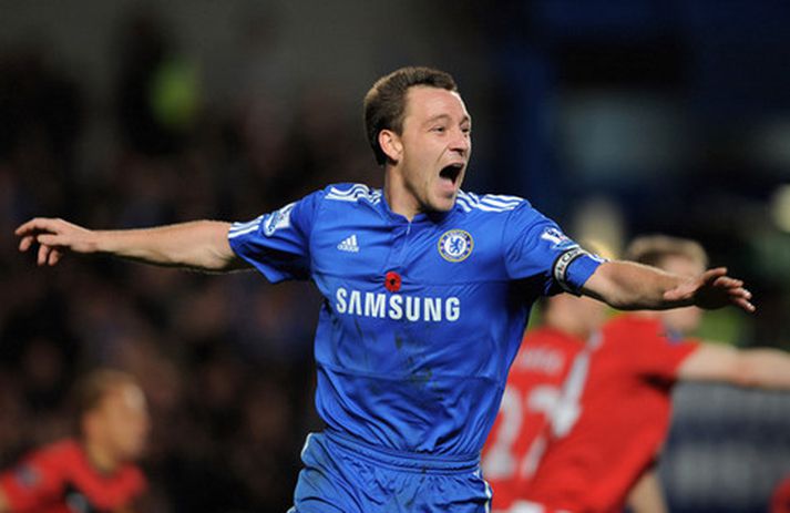 John Terry í leik með Chelsea.