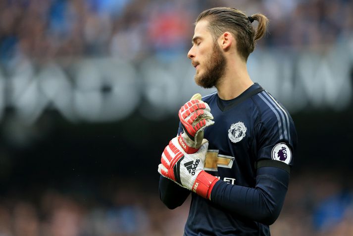 Það hefur verið nóg að gera hjá David De Gea í vetur.