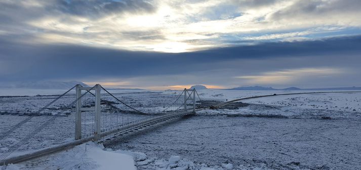 Myndin var tekin í síðustu viku.