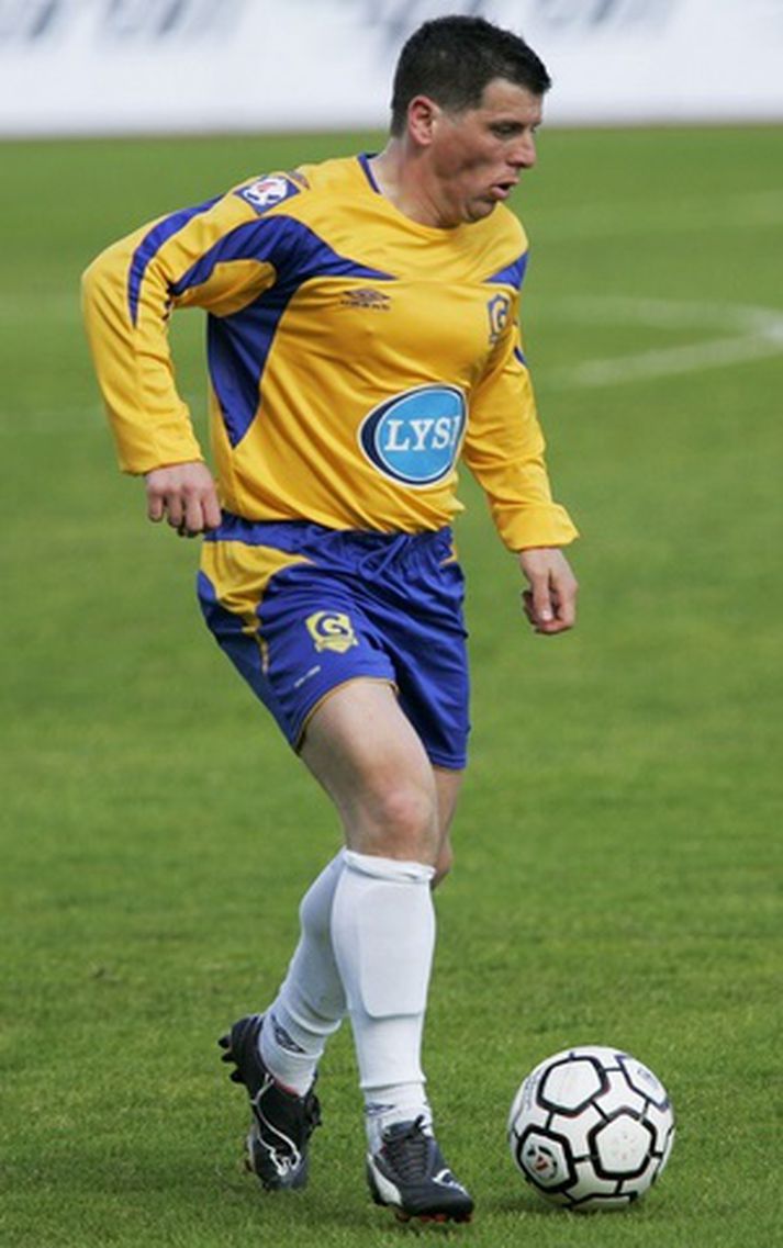 Scott Ramsay, leikmaður Grindavíkur.