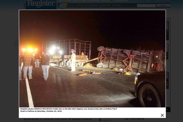 Eins og sést af skjáskotinu þá hefði getað farið verr.