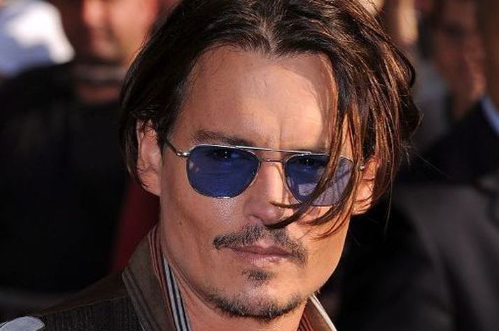 Johnny Depp leikur í myndinni The Rum Diary sem er byggð á bók Hunter S. Thompson.