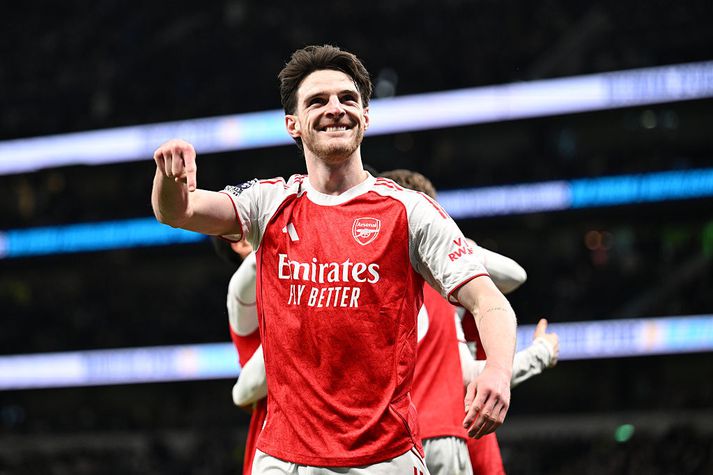 Lífið hefur leikið við Declan Rice í vetur.